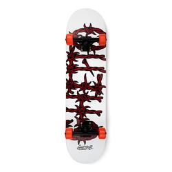 Compleet skateboard om aan de slag te gaan Barded Wire  Red 8.0”