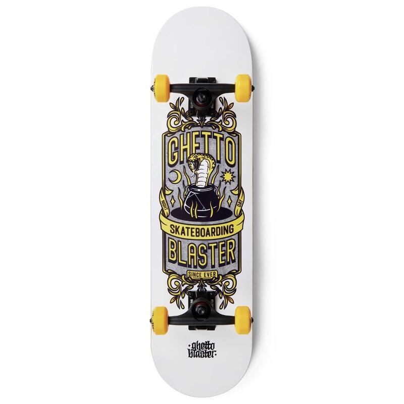 Compleet skateboard om te beginnen Kobra Yellow 8.0"