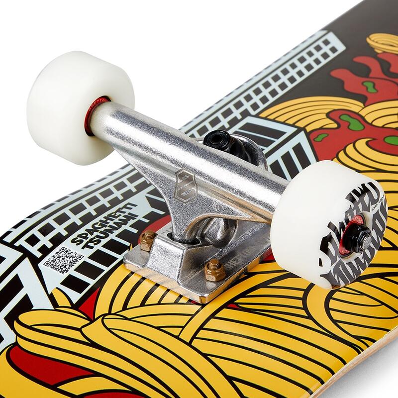 Skateboard Komplettboard für Anfänger Spaghetti Tsunami Thunder 8"