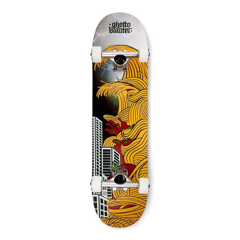 Skateboard Komplettboard für Anfänger Spaghetti Tsunami Thunder 8"