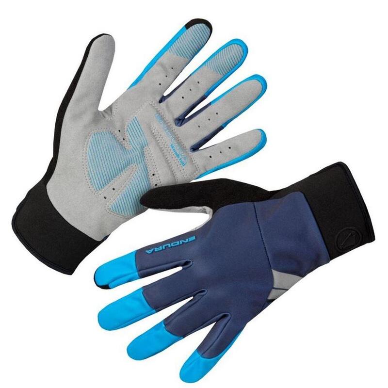 Endura Fahrrad Handschuh Windchill Neon Blau