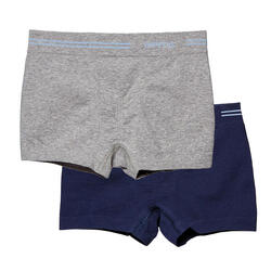 Set van 2 naadloze katoenen boxershorts Seamless