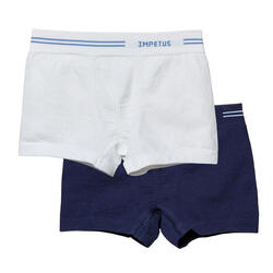 Pack de 2 boxers en coton sans coutures Seamless