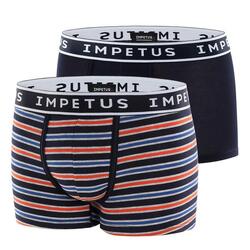 Set van 2 katoenen boxershorts