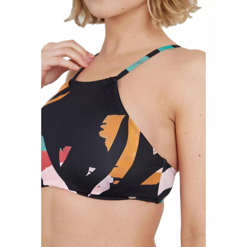 Sutien bikini Hogg High Neck Top - multicolor femei