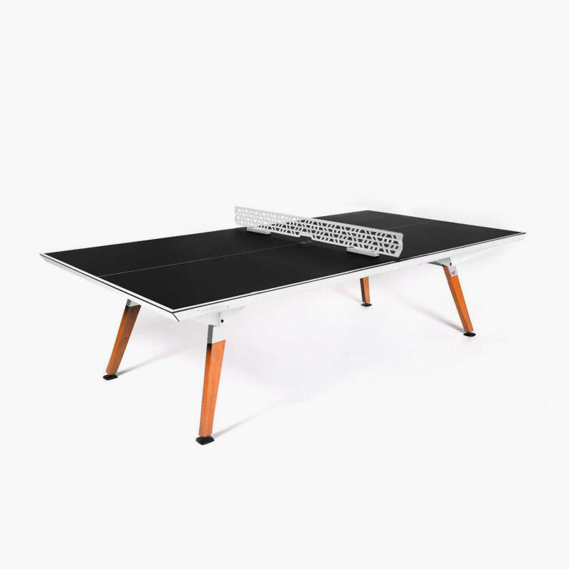 Lifestyle Outdoor Table Tennis Table - White 1/7