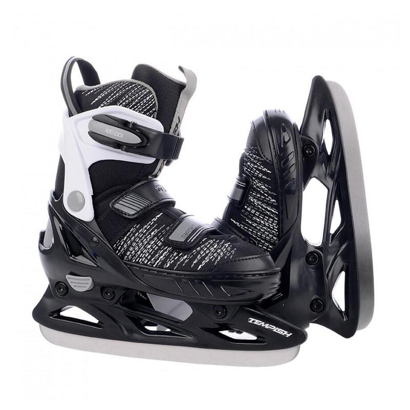 Tempish Gokid Ice Adjustable Iceskates Boy Black 29-32