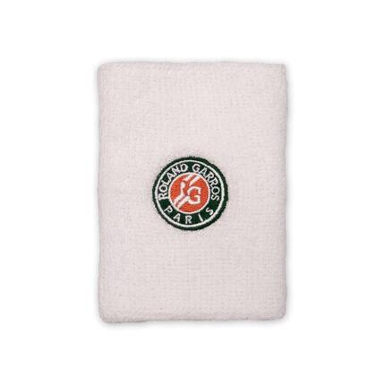 Grand poignet logo Roland-Garros - Blanc