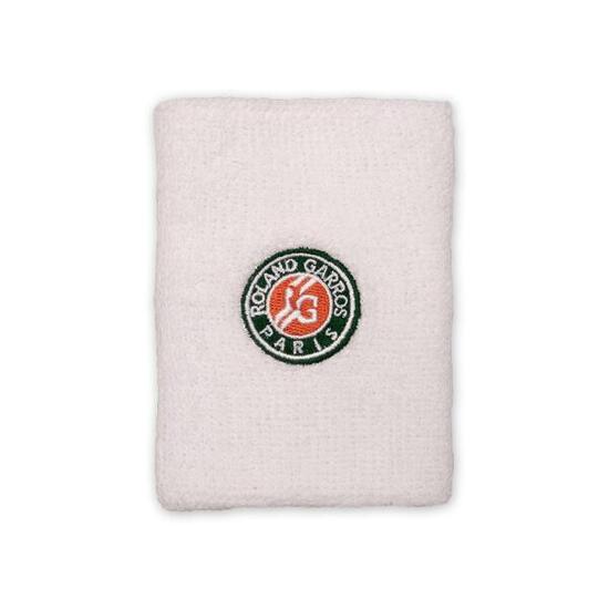 Grand poignet logo Roland-Garros - Blanc