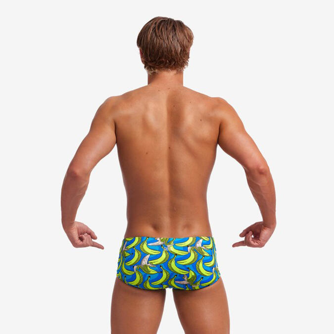 B1 BANANA - MEN'S CLASSIC SWIMMING TRUNKS - YELLOW