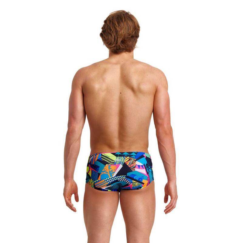 BEL AIR BEATS - MEN'S CLASSIC SWIMMING TRUNKS - MIX COLOR