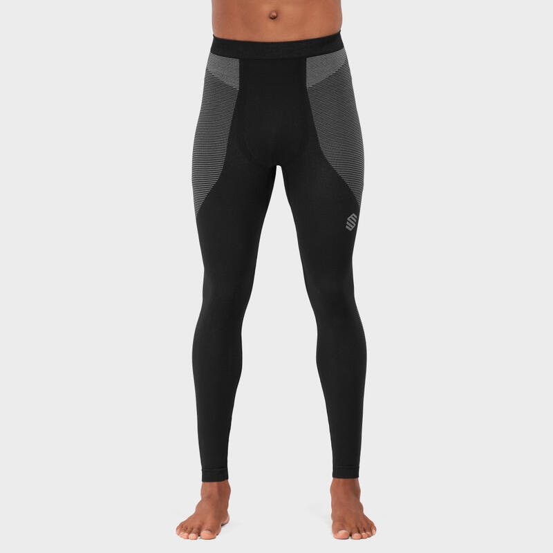 Sous-pantalon de compression homme Sports d'hiver Ice Dune Noir