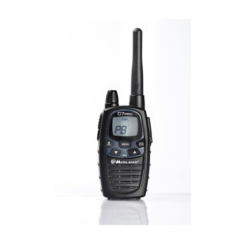 Maleta de 2 walkie talkies MIDLAND G7PRO Valibox  2 RADIOS