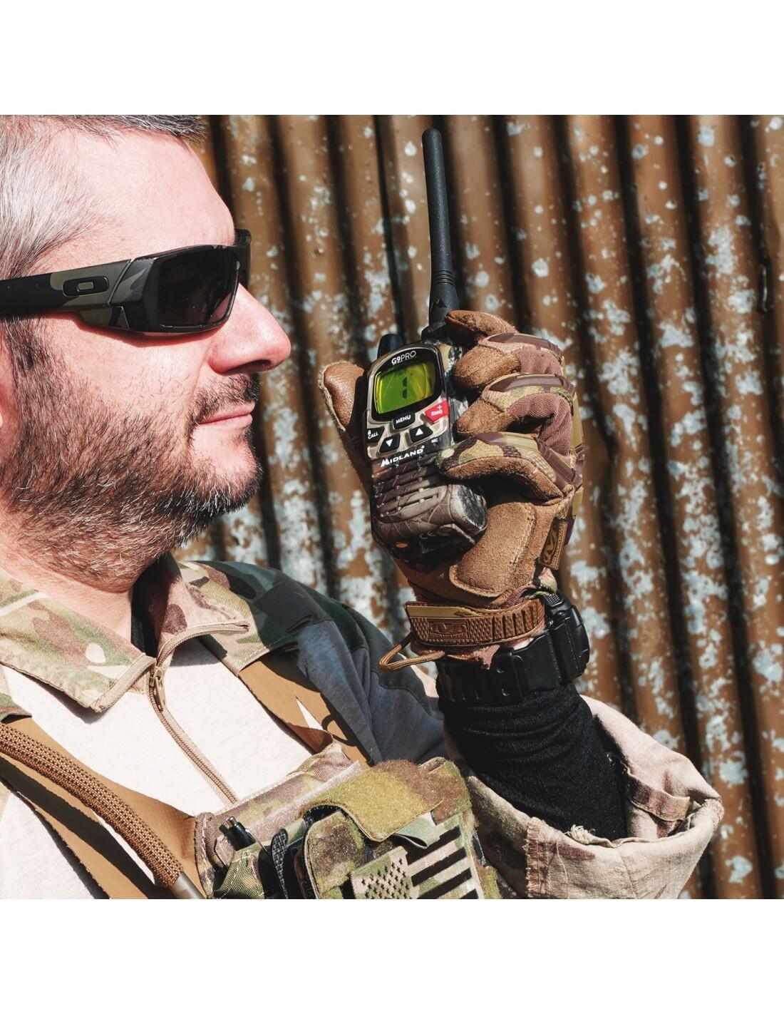 Talkie-walkie Midland G7 PRO Mimetic walkie uso libre pmr446, especial outdoor 6/7
