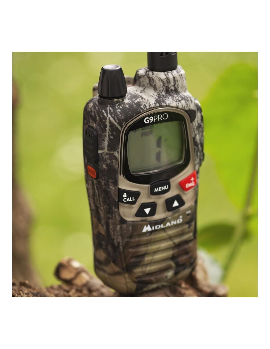Talkie-walkie Midland G7 PRO Mimetic walkie uso libre pmr446, especial outdoor 7/7