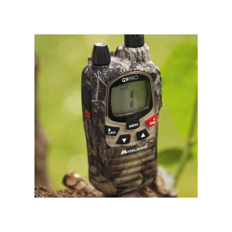 Radio bibanda PMR446/LPD G9 PRO MIMETIC MIDLAND