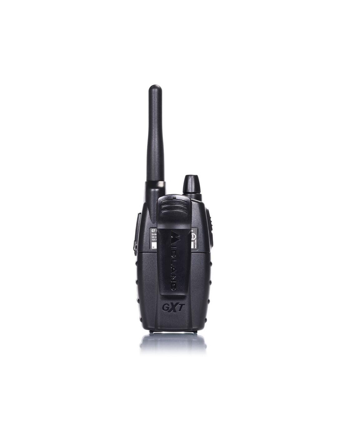 Walkie talkie MIDLAND G7E PRO Pareja pmr446, 2 walkies 6/7
