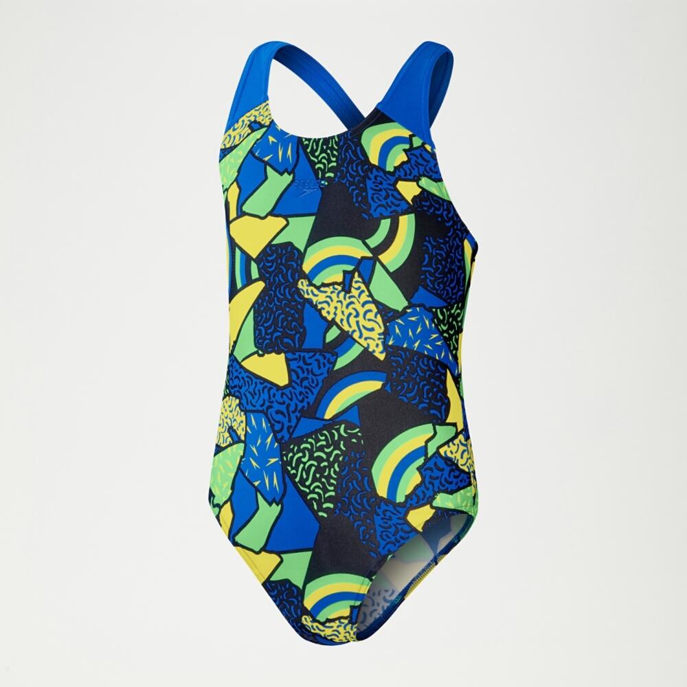 Allover Splashback Junior Female Swimsuit 4/6