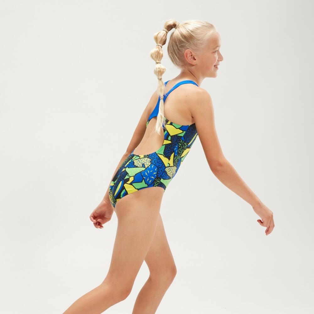 Allover Splashback Junior Female Swimsuit 2/6