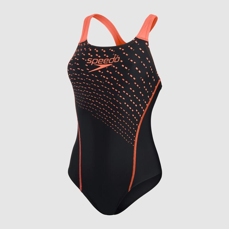 Speedo Medley Logo Medalist zwempak uit één stuk voor dames