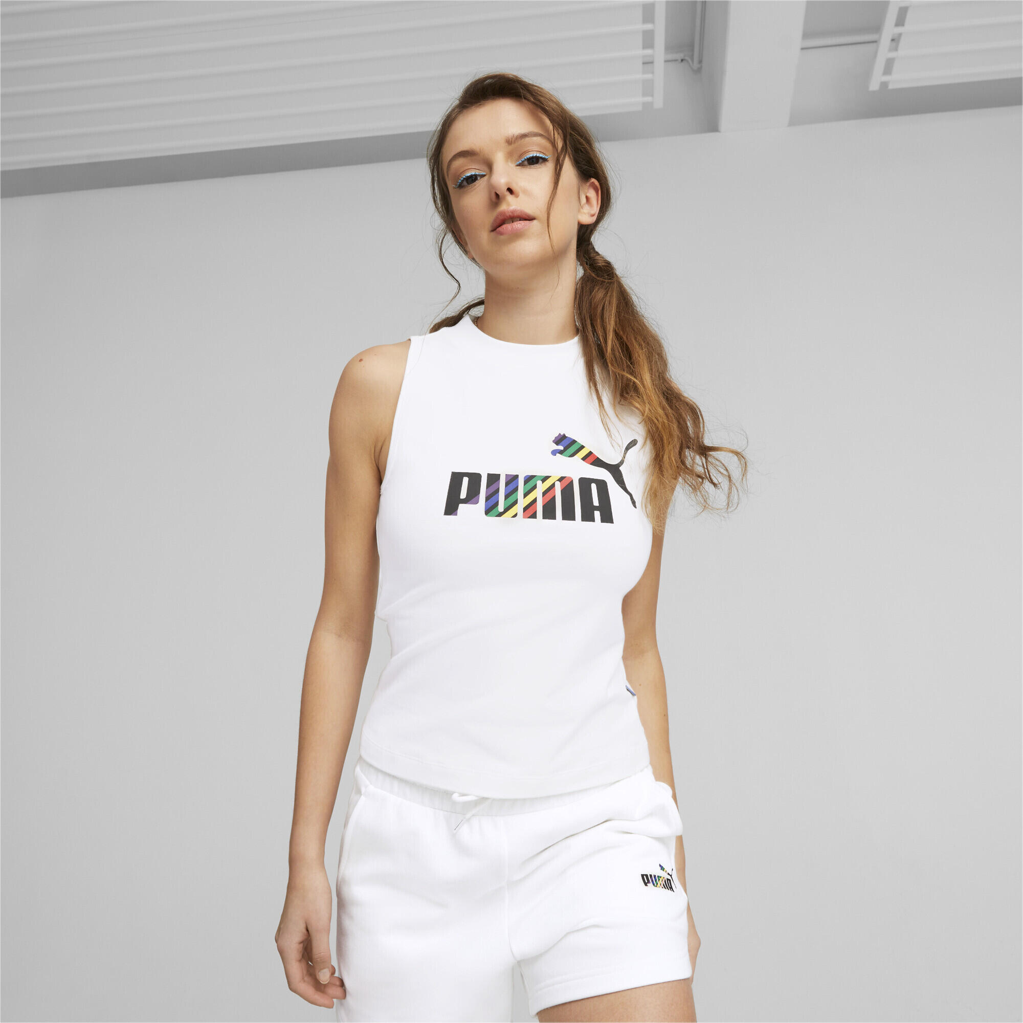 Tank top Essentials+ LOVE IS LOVE da donna PUMA 2/6