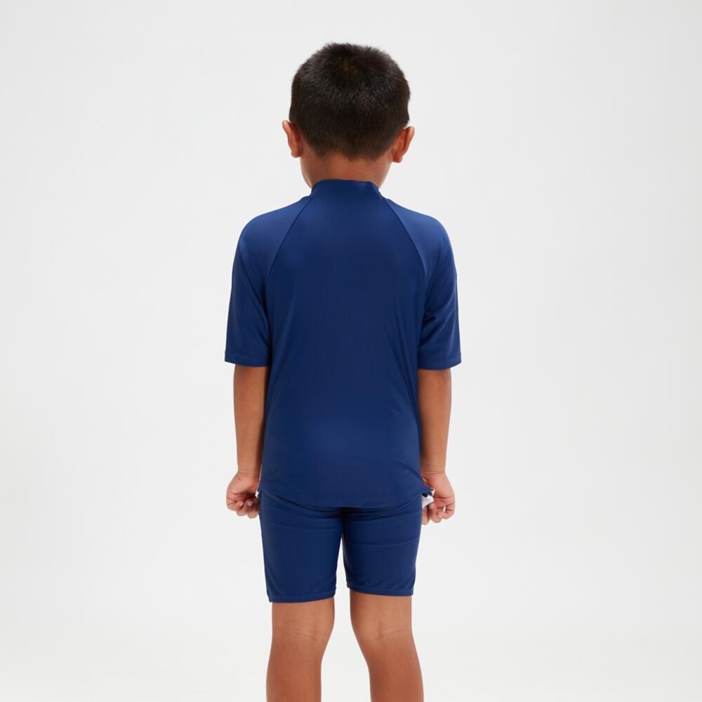 Learn To Swim Boys Sun Protection Rash Top & Short 3/6