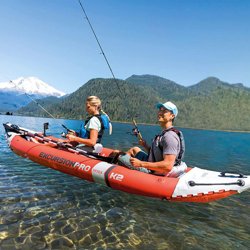 Kayak  insuflável Intex K2 Excursion Pro 2 Pagaias + bomba