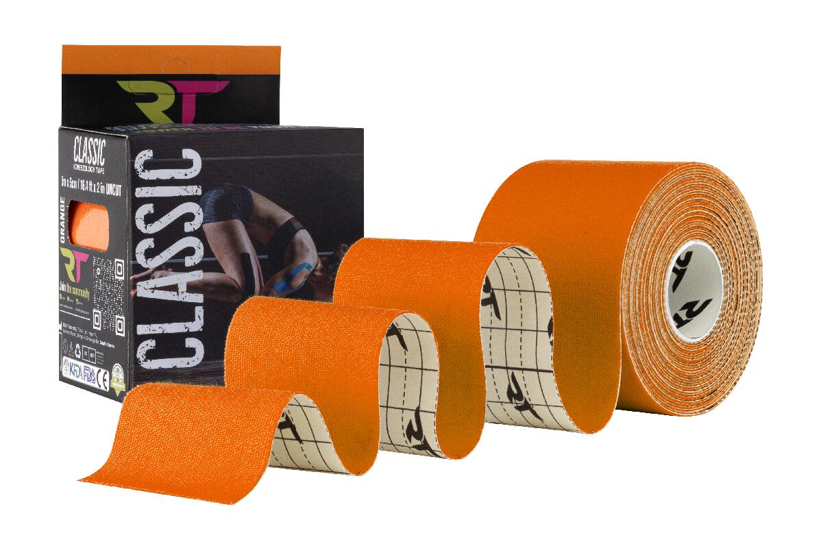 Profesjonalna taśma do kinesiology tapingu marki REA TAPE CLASSIC 2/2