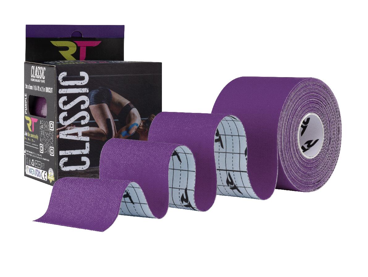 Profesjonalna taśma do kinesiology tapingu marki REA TAPE CLASSIC 2/2