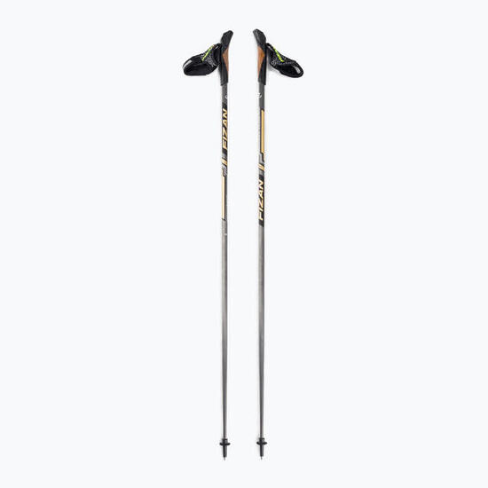 Bastoncini da nordic walking Fizan Runner nero e rosa S22 CA06 120 cm