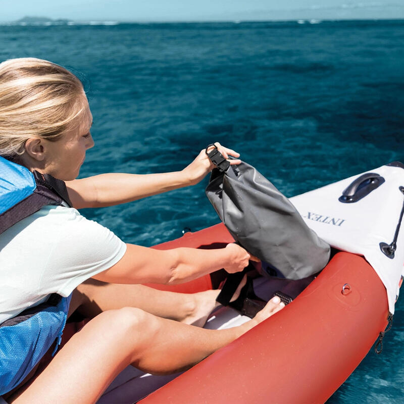 Kayak hinchable Intex K1 Excursion Pro 1 remo + hinchador| 1plaza| Kayak mar