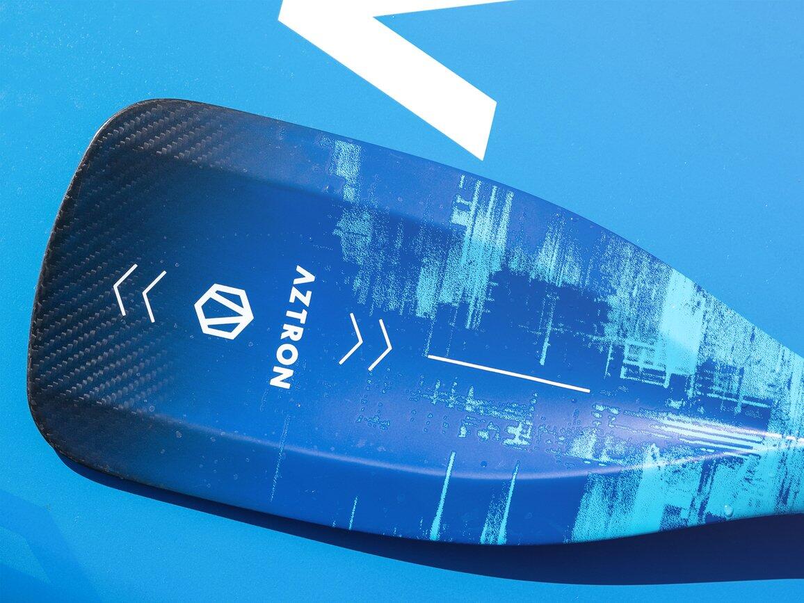 Wiosło SUP AZTRON POWER 3-częściowe karbonowe do deska SUP 3/5