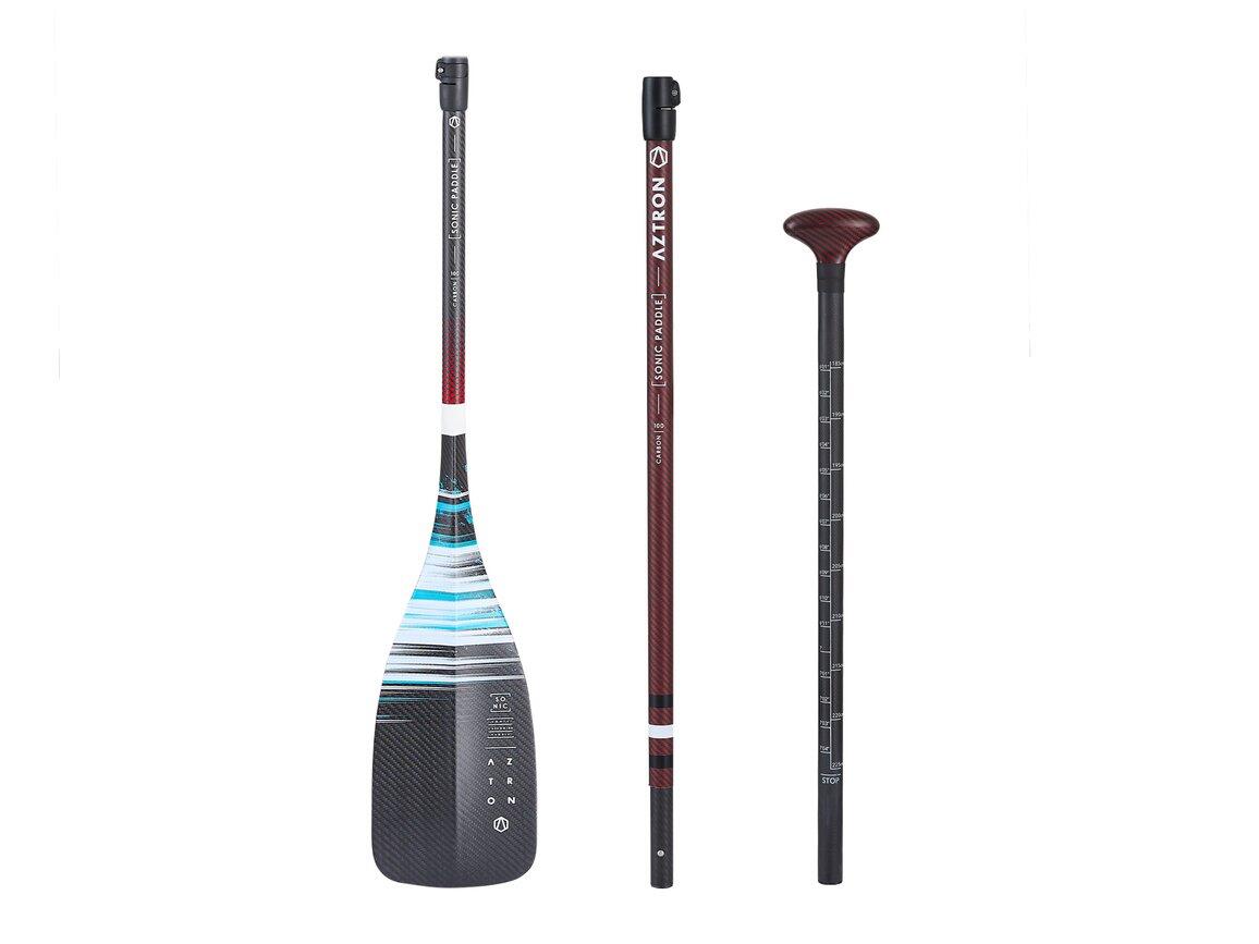 Wiosło SUP AZTRON Sonic Carbon karbonowe 3-cz.