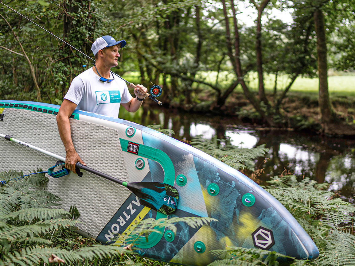 Wiosło SUP Aztron Speed włókno węglowe 3-częściowe 5/6