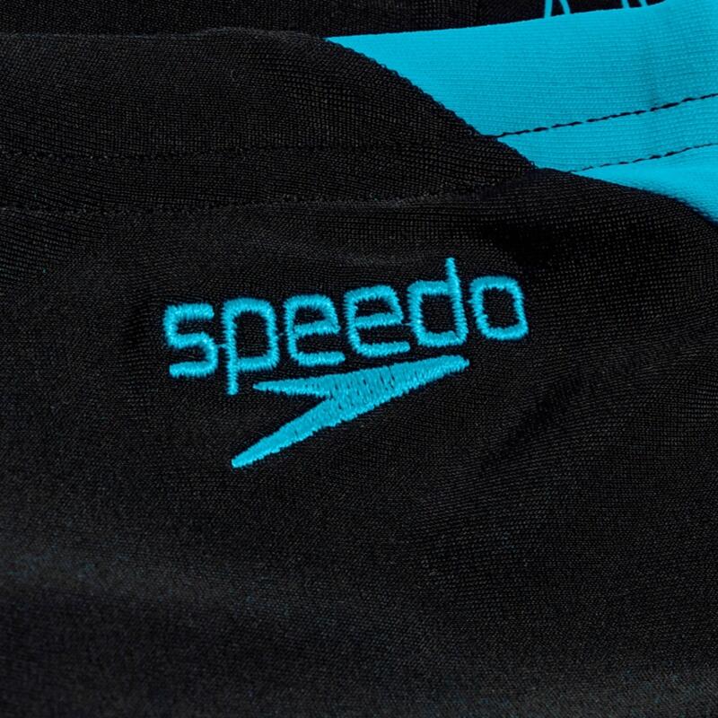 Speedo Jongens Zwemjammer Hyperboom Splice Zwart/Blauw