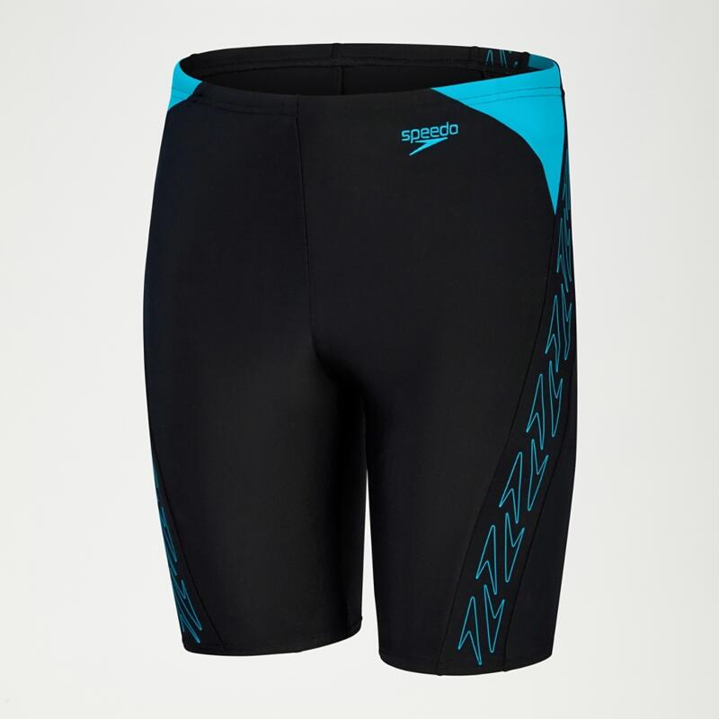 Speedo Jongens Zwemjammer Hyperboom Splice Zwart/Blauw