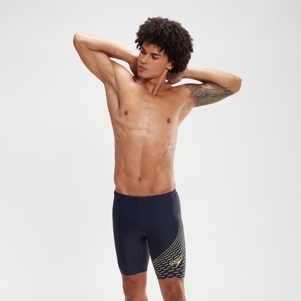 Medley Logo Adult Male Swimming Jammer 1/6