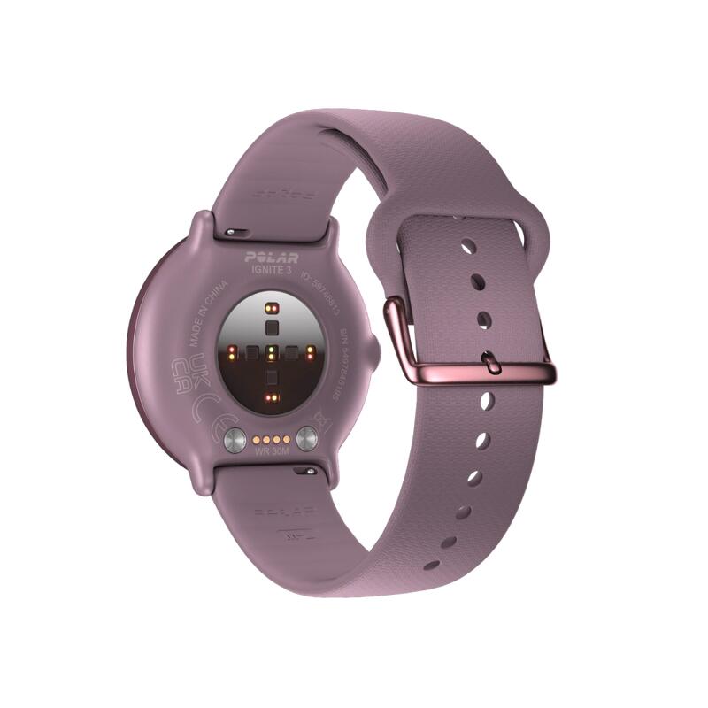 MONTRE CONNECTÉE SANTÉ ET FITNESS POLAR IGNITE 3 VIOLET