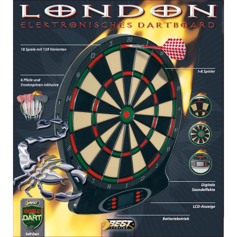 Dart elektroniczny Best Sporting London 43 cm