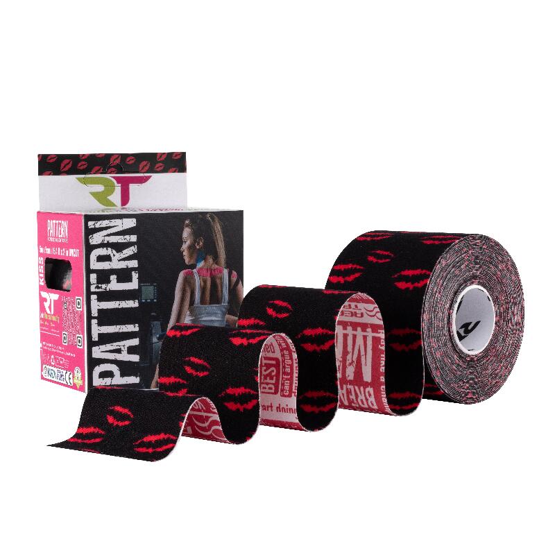 Profesjonalna taśma do kinesiology tapingu marki REA TAPE PATTERN 2/3