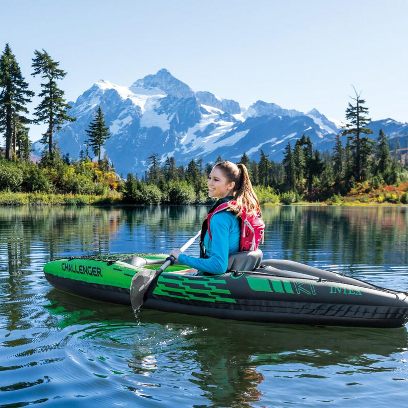 Kayak Hinchable Intex K1 Challenger – Paddle Gear