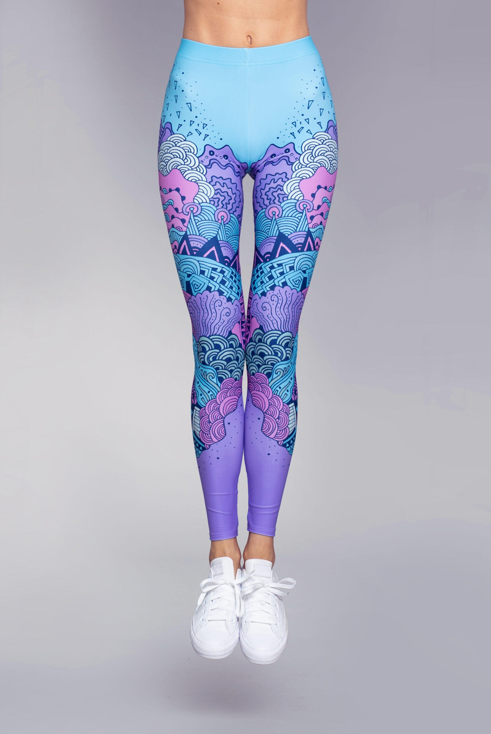 Legginsy sportowe damskie DEEP TRIP Ariel 2/6