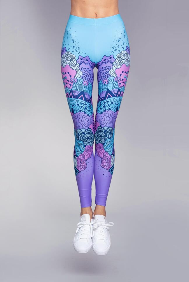 Legginsy sportowe damskie DEEP TRIP Ariel