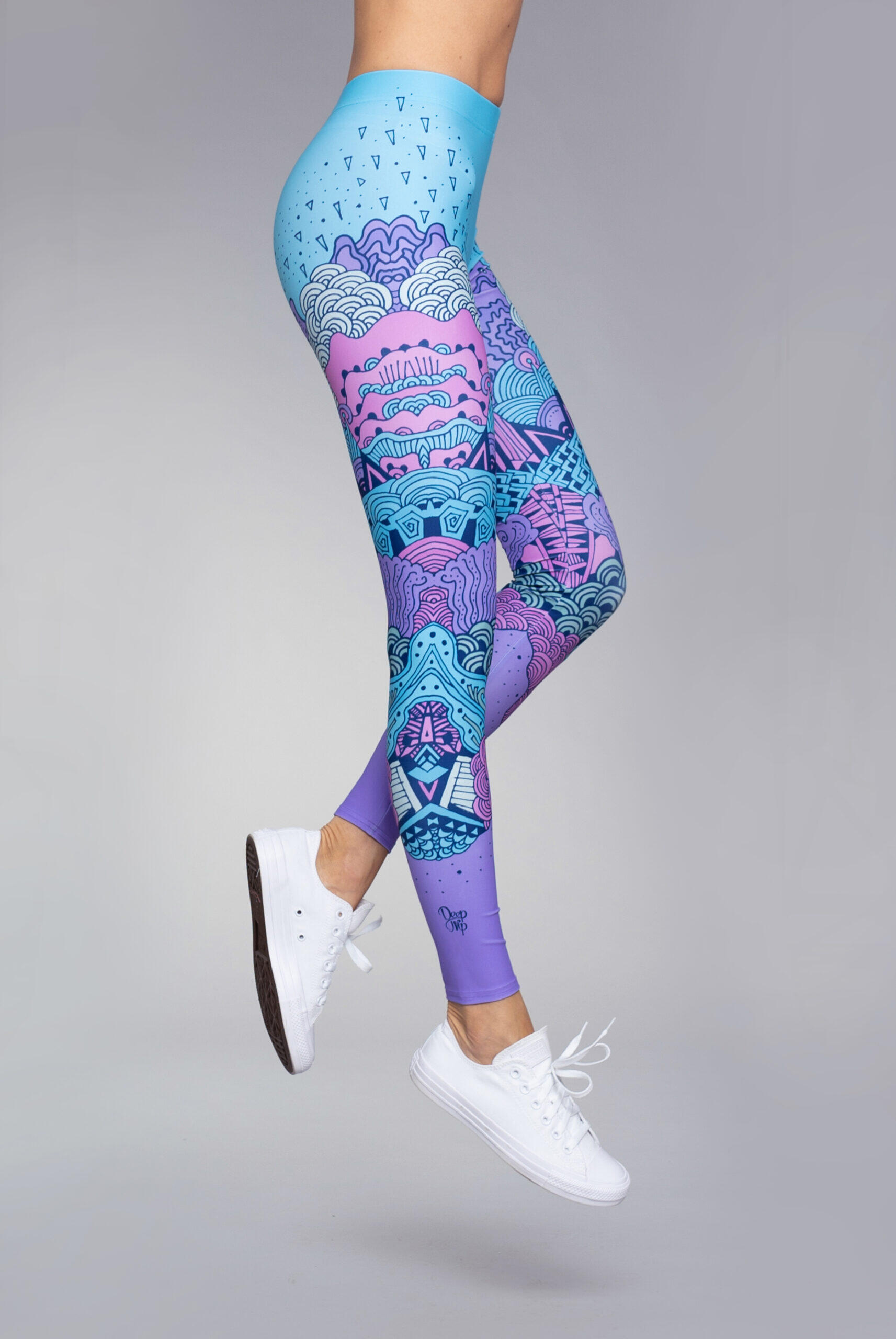 Legginsy sportowe damskie DEEP TRIP Ariel 3/6