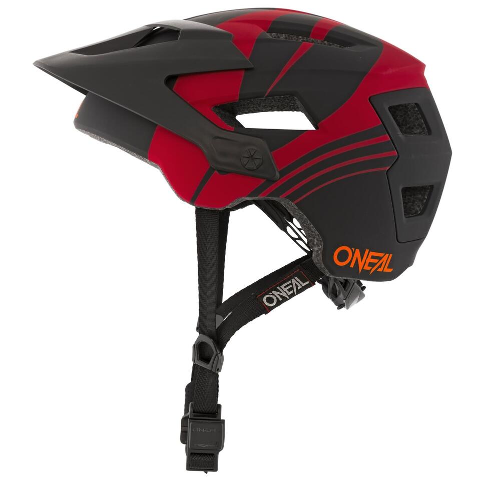 Kask rowerowy mtb unisex O'neal Defender NOVA red/orange