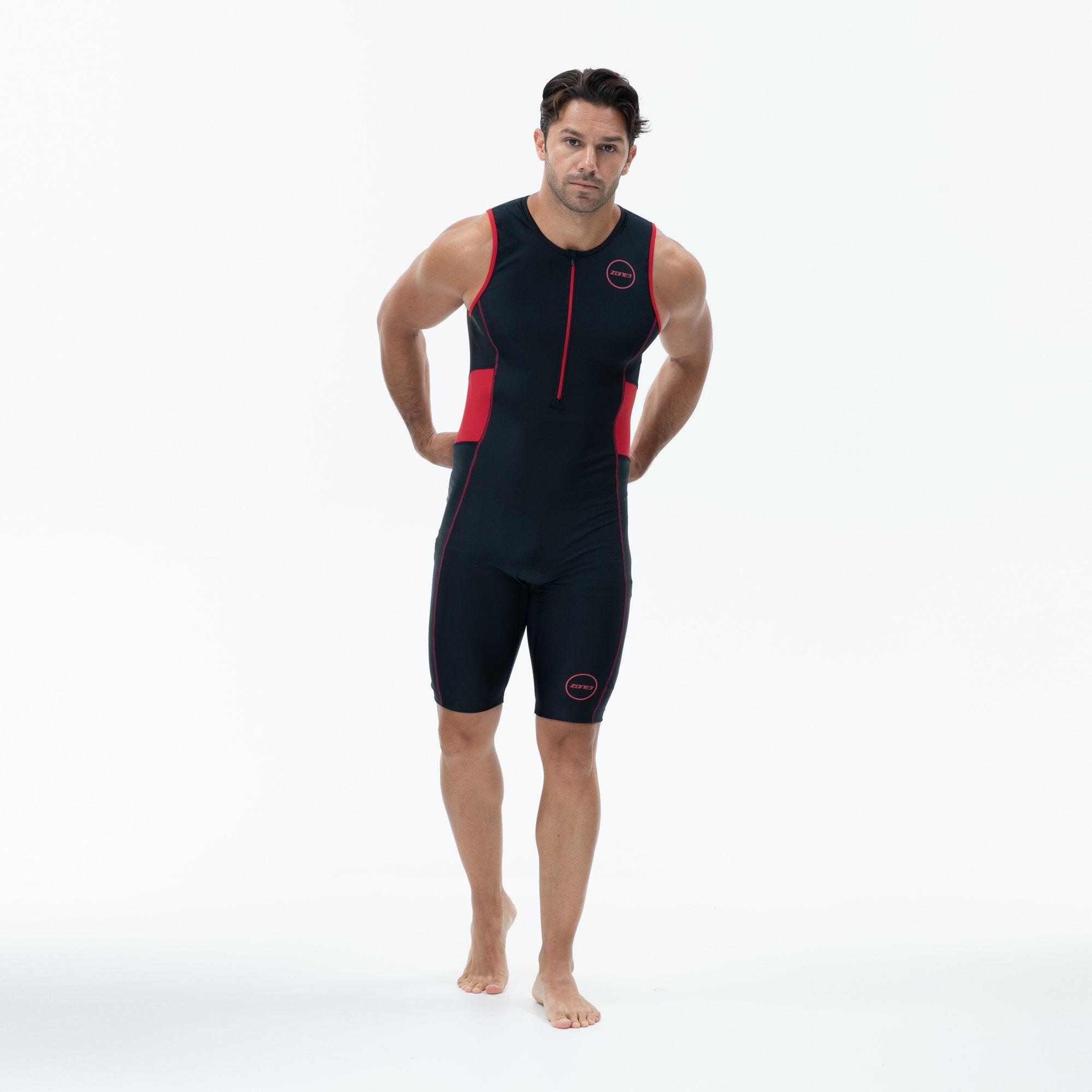 Activate Trisuit - S - Men's - Black/Red 4/4