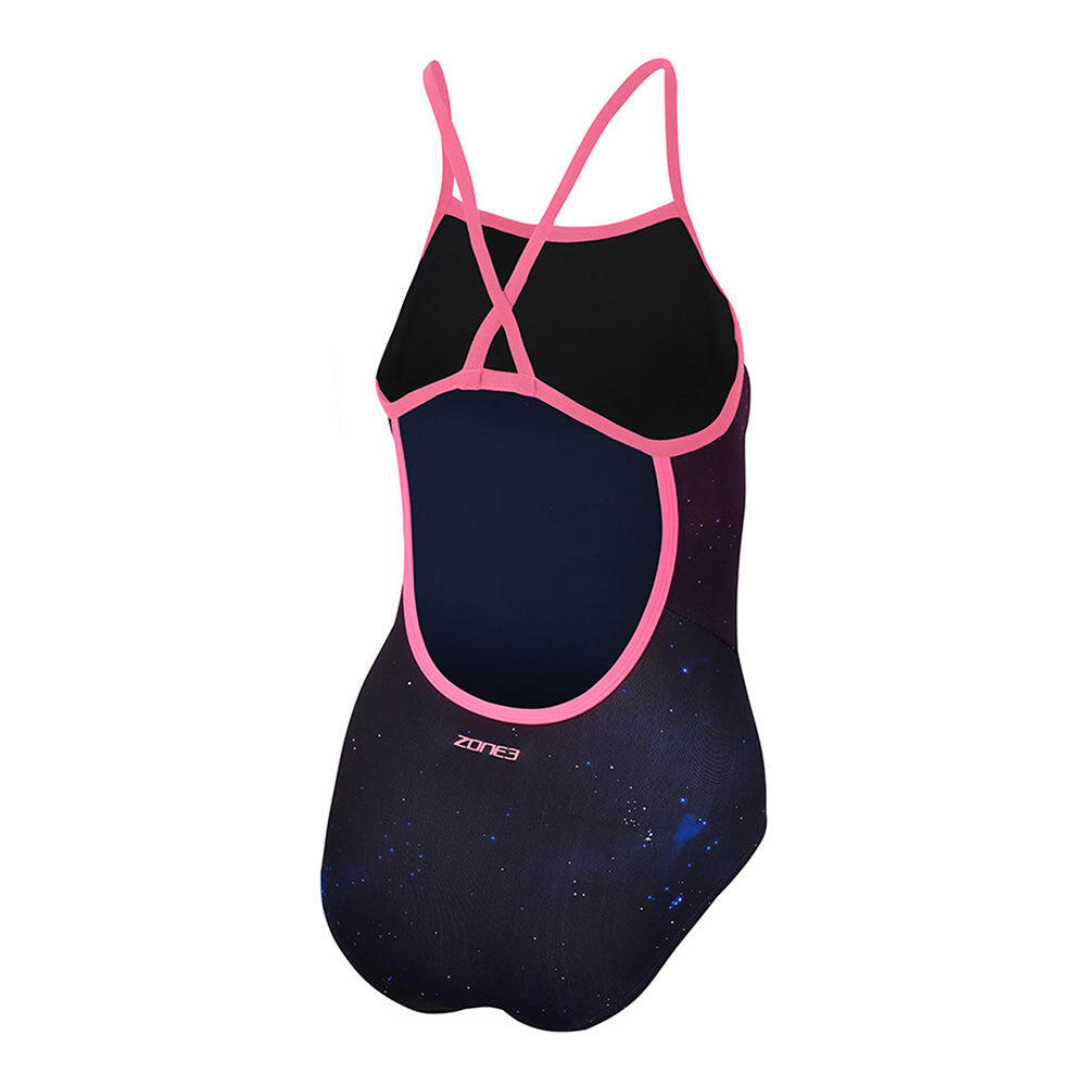 Costume Da Bagno Donna Kona Speed Strap Back - Nero / Bianco 7/7
