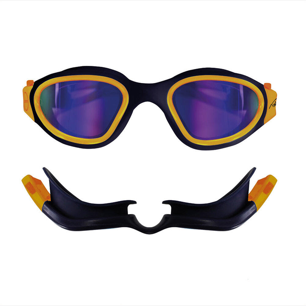 Vapour Swim Goggles Adult POLARIZED LENS WHITE/SILVER 3/4