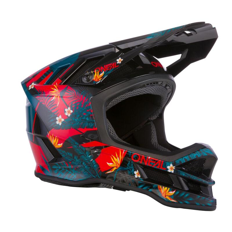 Blade Polyacrylite Helm Rio - Fullface Helm - Rood/Zwart