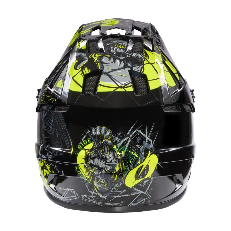 MTB Full Face BACKFLIP Unisex Negro/Neon Yellow